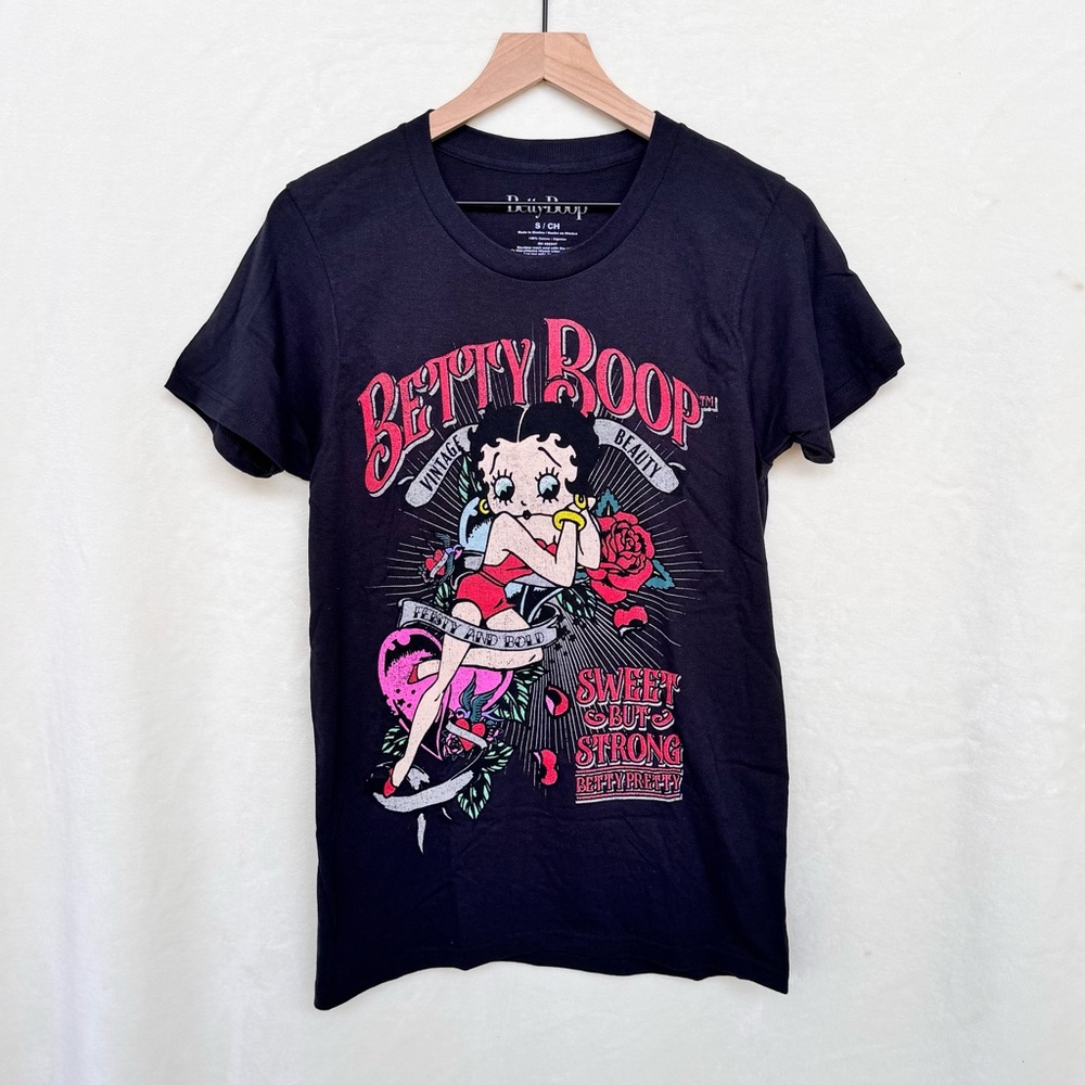 NWOT Betty Boop “Sweet But Strong” T-Shirt